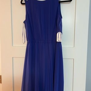 Beautiful Blue Jessica Simpson knee length dress NWT